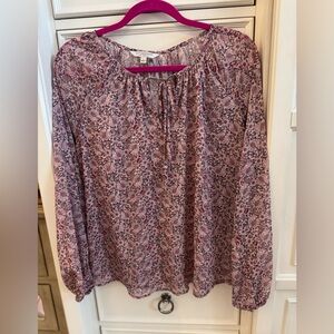 Liverpool Pink Floral Blouse